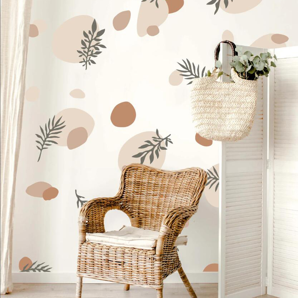 Yeşillik Boho yaprak renk nokt - Flower Wall Panel incelemesi ve fiyatı