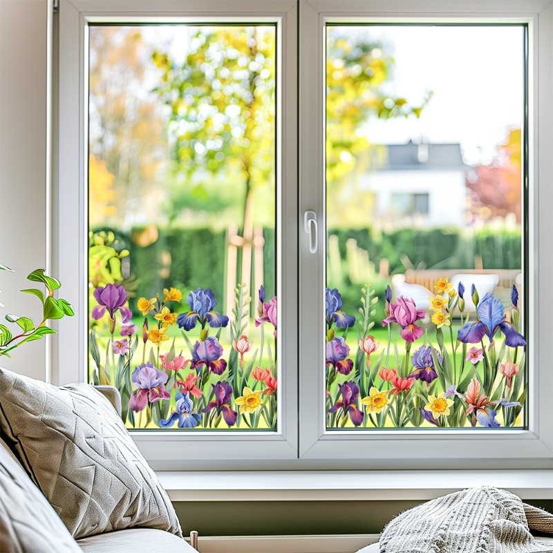 Renkli Güzel Iris Çiçek duvar  - Flower Wall Panel incelemesi ve fiyatı
